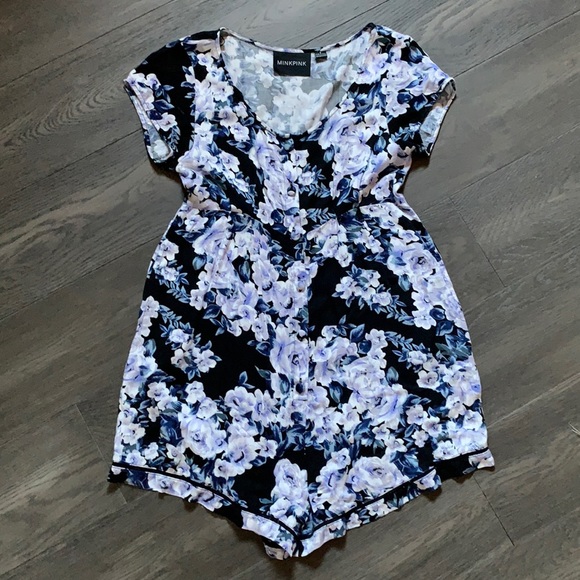 Minkpink Floral Romper | Size small - Picture 1 of 3